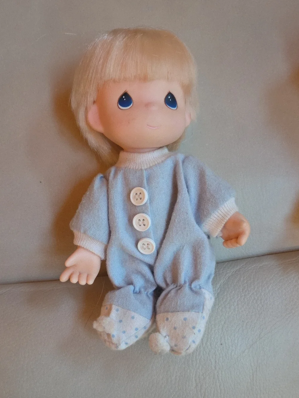 Set Of PRECIOUS MOMENTS VINTAGE 1990, MY FIRST BABY DOLLS - Picture 4 of 5